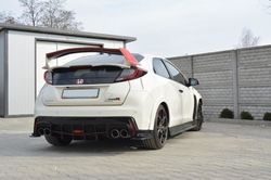 Maxton ABS zadní difuzor - Honda Civic 9G Type-R FK2 (15 - 17)