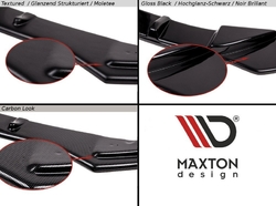 Maxton ABS difuzor V1 zadního nárazníku  - Škoda Octavia RS MK3 (12 - 16) / (17+)