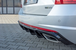 Maxton ABS difuzor V2 zadního nárazníku - Škoda Octavia RS MK3 (12 - 16) / (17+)