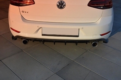Maxton ABS difuzor V2 zadního nárazníku - Volkswagen Golf MK7 GTi Facelift