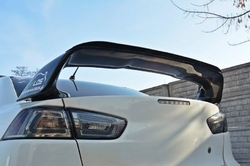 Maxton ABS lip na zadní křídlo - Mitsubishi Lancer EVO X (08 - 15)
