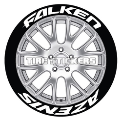 Tirestickers nálepky na pneumatiky - FALKEN AZENIS