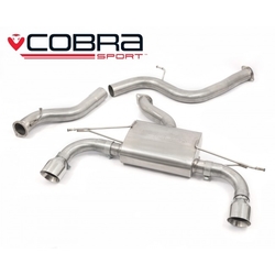 Cobra Sport catback výfuk - Ford Focus ST 225k MK2 (05 - 10) - bez rezonátoru