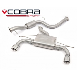 Cobra Sport catback výfuk - Ford Focus ST 225k MK2 (05 - 10) - s rezonátorem