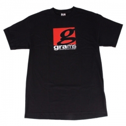 Grams bavlněné tričko Performance & Design - barva černá