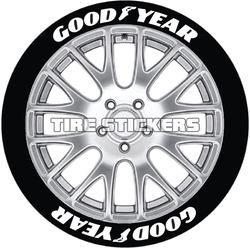 Tirestickers nálepky na pneumatiky - GOODYEAR