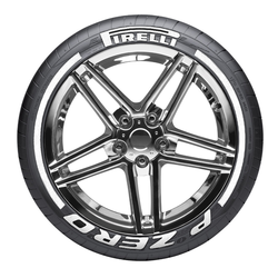 Tirestickers nálepky na pneumatiky - Pirelli PZERO Strips