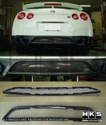 HKS rámeček zadního nárazníku - Nissan GT-R R35 (09+)