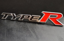 JDM logo Type-R na přední masku - Honda Civic, Accord, Prelude, S2000, atd.