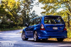 TurboXS catback výfuk - Subaru Forester XT 2.5 Turbo (04 - 08)