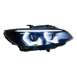 BAVGruppe LED hex kruhy VISION a LED mračítka  - BMW 3 E92 (07 - 09) / M3 (07 - 13)