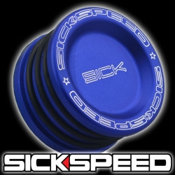 Sickspeed modré hliníkové těsnění na vačky - Honda Civic, Del Sol, Integra, Prelude, S2000