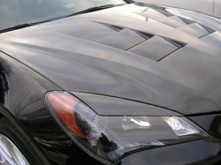 KDM karbonová mračítka předních světel - Hyundai Genesis Coupe (10 - 13)
