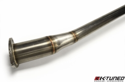 K-Tuned 3" Oval Tube catback výfuk - Honda Civic Type-R EP3 (02 - 05)