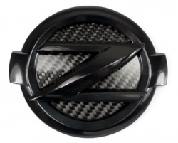 EVO-R logo černý emblém Z v tmavém karbonu - Nissan 370z (09+)
