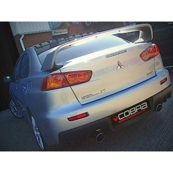 Cobra Sport catback výfuk - Mitsubishi Lancer EVO X (08+)