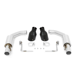 Mishimoto axleback výfuk PRO Black - Ford Mustang GT 5,0 V8 (15 -17)