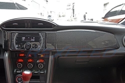 Rexpeed karbonové panely palubové desky - Toyota GT86 / Subaru BRZ