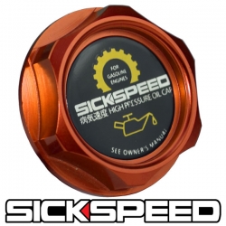 Sickspeed hliníkové víčko Type A - Honda / Nissan / Hyundai