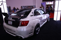 Seibon karbonové zadní křídlo STI - Subaru Impreza WRX STI (11 - 14)