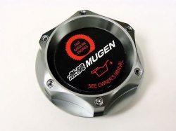 VMS Racing hliníkové víčko na olej GunMetal JDM Mugen - Honda Civic / Del Sol / Integra / Prelude / S2000 / Accord