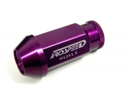 Arospeed odlehčené matice na kola Racing 20ks - Purple