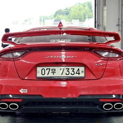 KDM Sequence zadní křídlo GT-Spec - Hyundai Genesis Coupe / Kia Stinger