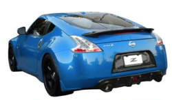 EVO-R karbonový difuzor do zadního nárazníku - Nissan 370z (09+)