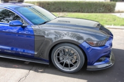 Anderson Composites karbonová kapota Super Snake - Ford Mustang (2015 - 2017)