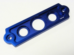 VMS Racing hliníkový držák baterie GEN2 - Honda Civic, Del Sol, S2000, Prelude, Integra , barva modrá