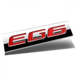DNA logo EG6 - Honda Civic EG Hatchback (92 - 95), barva červená