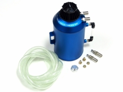 VMS Racing zachytávač oleje s odvětráváním GEN2 - objem 2l, barva modrá