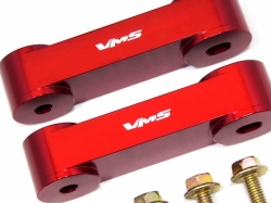 VMS Racing podložky pod kapotu - Honda / Civic / CRX Del Sol / Integra (88 - 01), barva červená