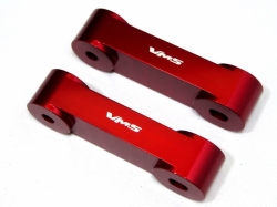 VMS Racing podložky pod kapotu - Honda / Civic / CRX Del Sol / Integra (88 - 01), barva červená