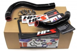 HPS silikonové hadice na vodu - Honda Civic 7G Type-R EP3 (02 - 05), barva černá