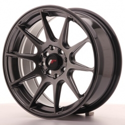 Japan Racing JR11 - 16x7 ET25 4x100/108, barva Dark Hiper Black