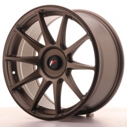 Japan Racing JR11 - 18x8,5 ET35-40 4x100 a 4x114,3 a 5x100 - 5x120, barva Dark Bronz