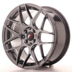 Japan Racing JR18 - 17x8 ET35 4x100/114, barva Hiper Black