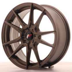 Japan Racing JR21 - 17x7 ET25 4x100/108, barva Matt Bronz