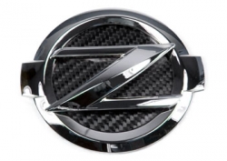 EVO-R logo černý emblém Z karbon - Nissan 370z (09+), umístění zadek