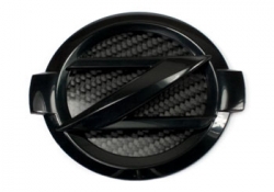 EVO-R logo černý emblém Z v tmavém karbonu - Nissan 370z (09+), umístění zadek