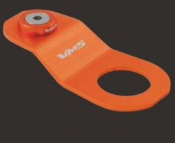 VMS Racing hliníkový držák chladiče - Honda Civic 6G EK / Integra (96 - 00), barva oranžová