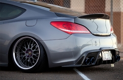 KDM MyRide karbonový difuzor zadního nárazníku - Hyundai Genesis Coupe (10 - 15)