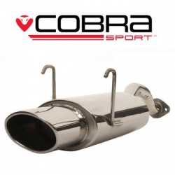 Cobra Sport axleback zadní tlumič výfuku Oval - Honda Civic Type-R EP3 (02 - 05)