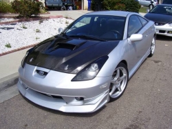 JapStyle lip JP Vizage pod přední nárazník - Toyota Celica T23 (00 - 02)