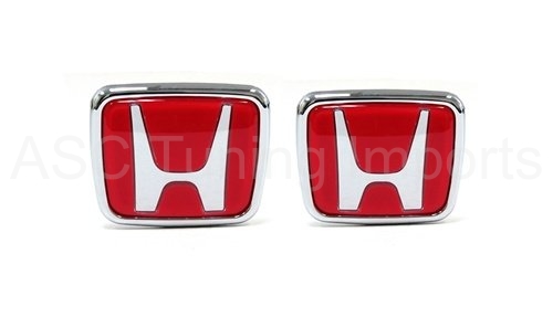 Červená loga Honda JDM style Type-R - Honda červené logo
