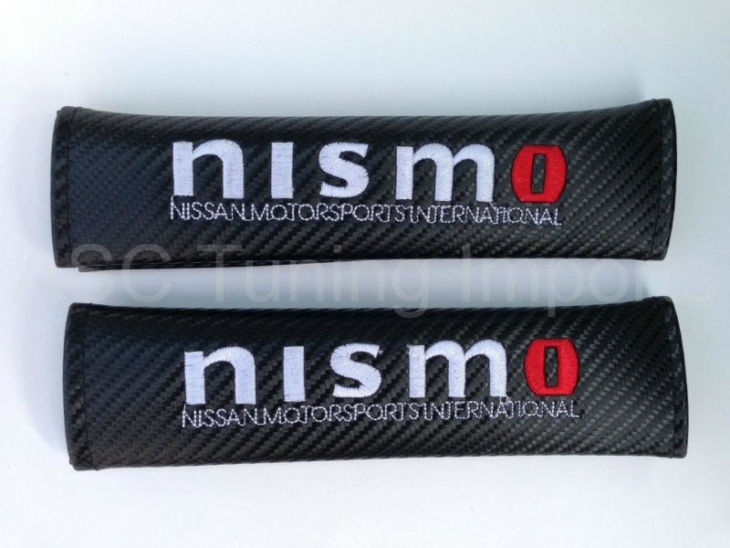 JDM ochranné náveky na pásy Nismo - Nissan 200SX, 300ZX, 350z, 370Z, Juke, atd.
