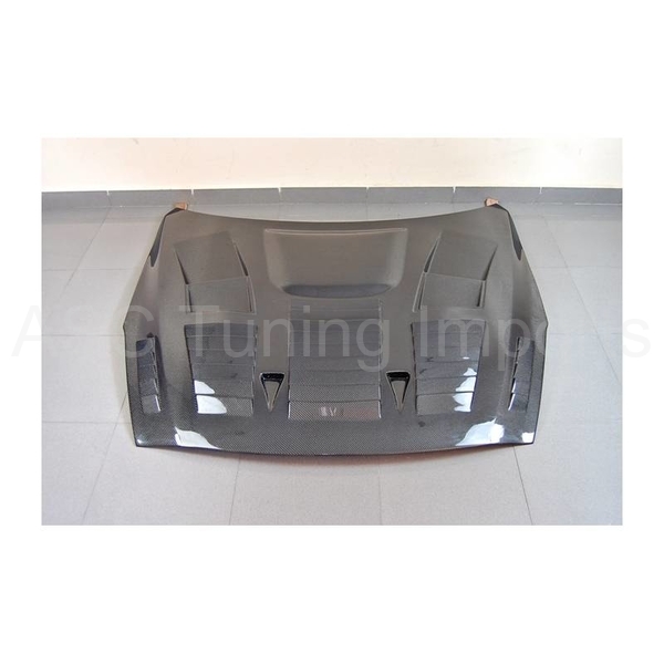 Lineas karbonová kapota Vented - Nissan GT-R R35