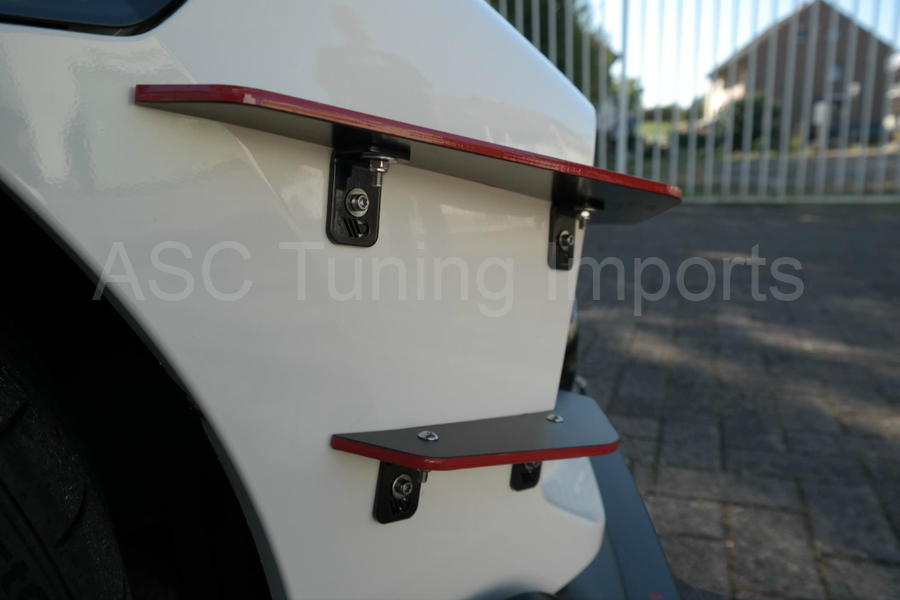 Maxton přítlačná křidélka na přední nárazník (Canards) - Honda civic Type-R FK8 (17+)