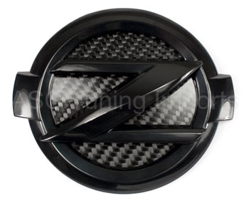 EVO-R logo černý emblém Z v tmavém karbonu - Nissan 370z (09+)